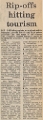 19821119 TOURISTS RIPPED OFF WPN CN